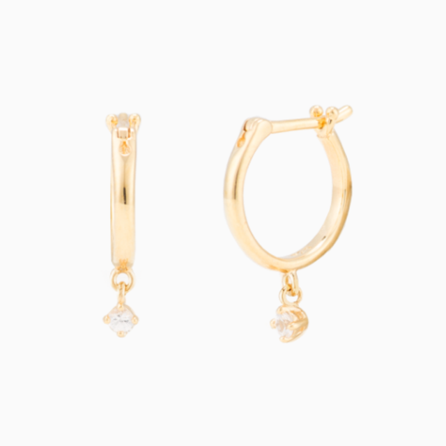 Mejuri Sapphire Hoops