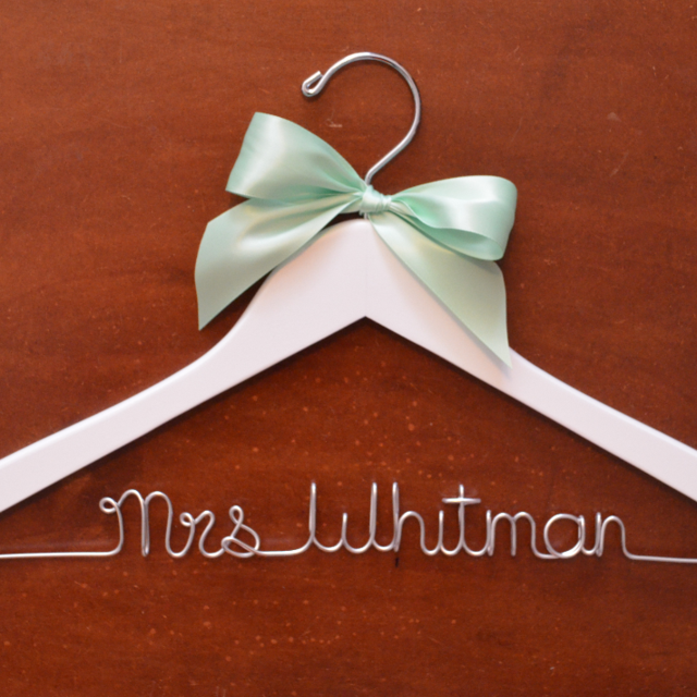 Personalized Wedding Dress Hanger From Anywhere!