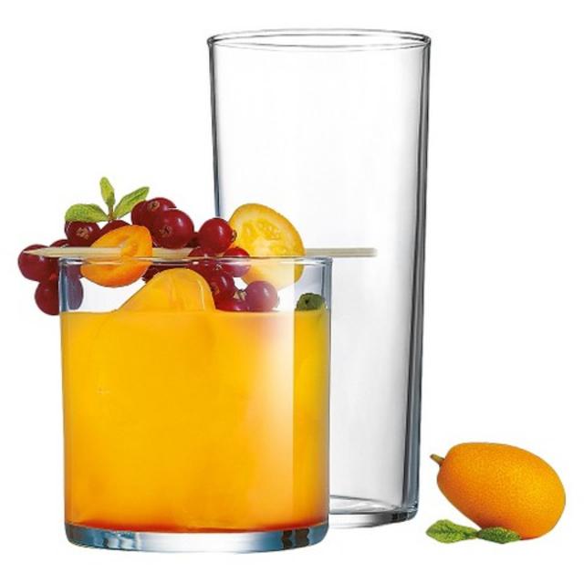 Luminarc Rika 15.25oz and 11.25oz Tumbler Glass Set - 16pc product details page