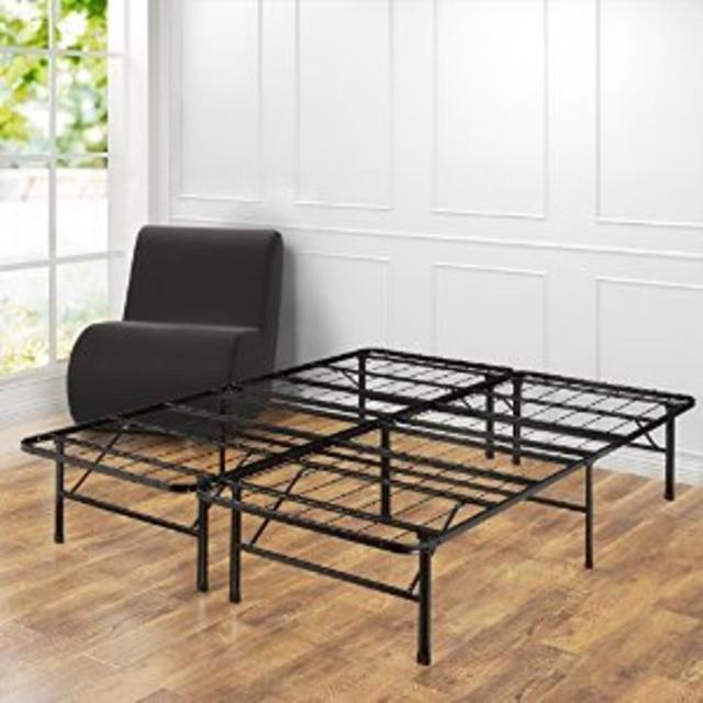 Sleep Master SmartBase Mattress Foundation/Platform Bed Frame/Box Spring Replacement/Quiet Noise-Free/Maximum Under-bed Storage, Queen