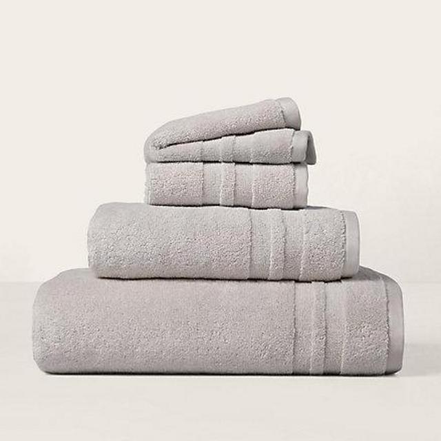 Payton Bath Towels - Stone Grey