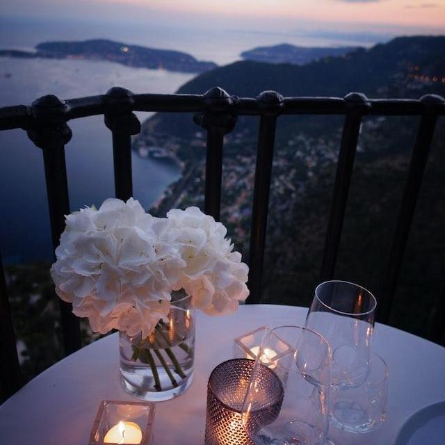 Dinner for Two in Santorini