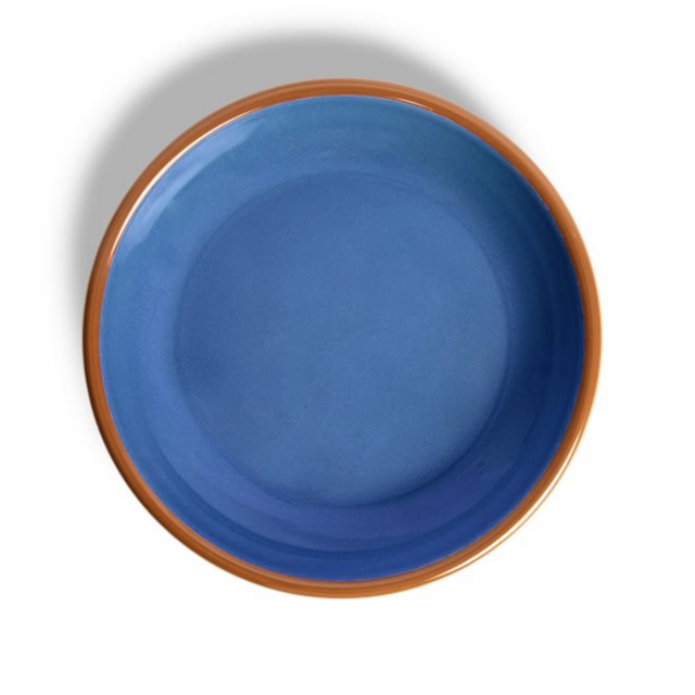 Crow Canyon Enamel Dinner Plates (Set of 4)