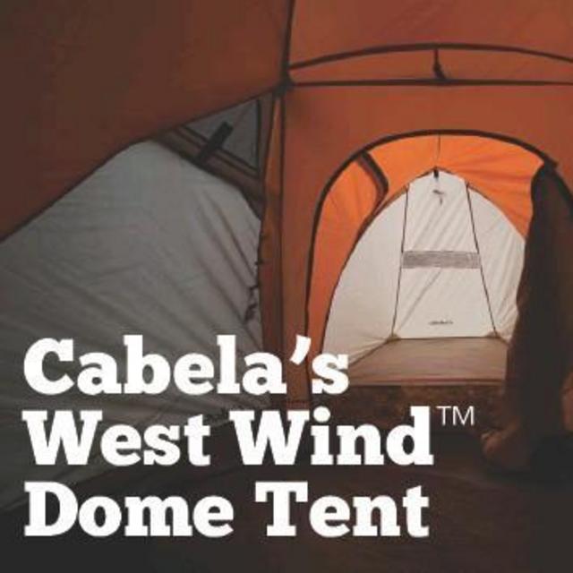 Cabela's West Wind 6-Person Dome Tent