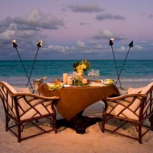 Romantic Dinner on the Beach (Honeymoon!)