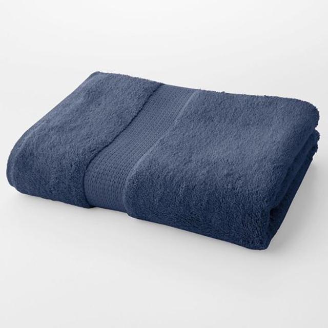 Navy blue & dark grey Apt. 9® Highly Absorbent Solid Bath, Hand, and Wash Cloth Towel
