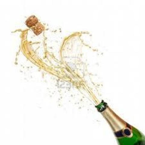 Celebratory Champagne
