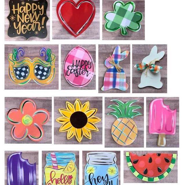 Interchangeable Attachment Pieces for Door Hangers