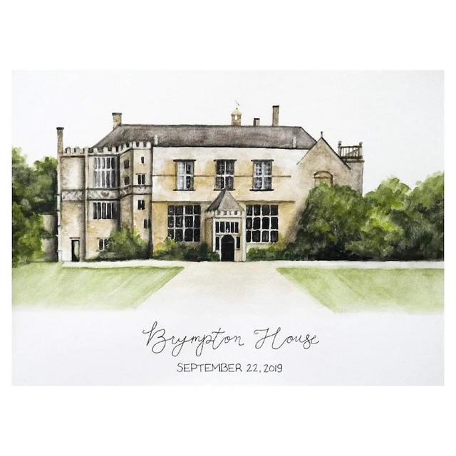 Custom Wedding Venue Painting