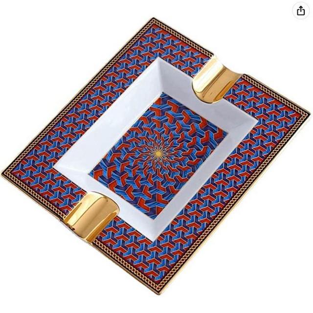 Bone China Cigar Ashtray