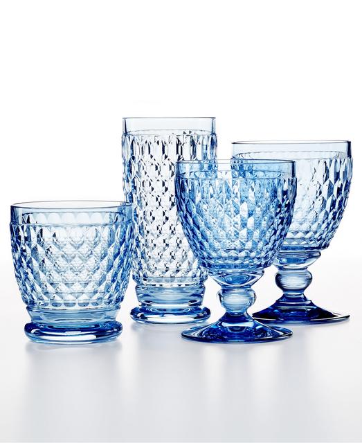 Villeroy & Boch Boston Set of 4 Collection - Blue