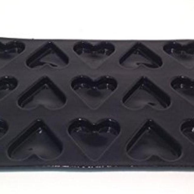 Sasa Demarle FP 03001 Heart Molds Flexipan, 15 Cavities, 26" Length, 18" Width, 1.5" Height