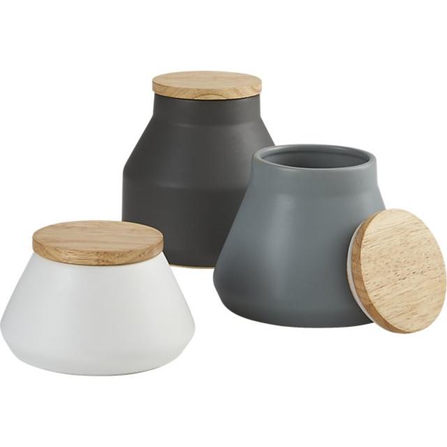 3-piece neutral canister set