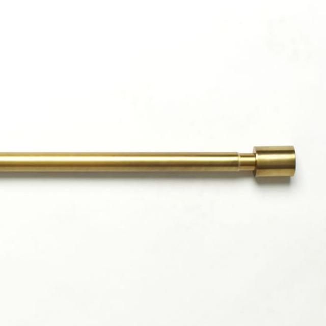 Oversized Adjustable Metal Rod - Antique Brass