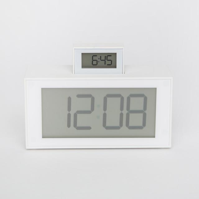 In & Out Alarm Clock (white)