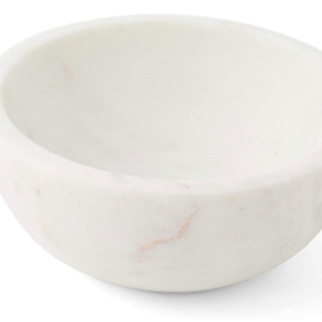 Thirstystone White 4oz Marble Dip Bowl