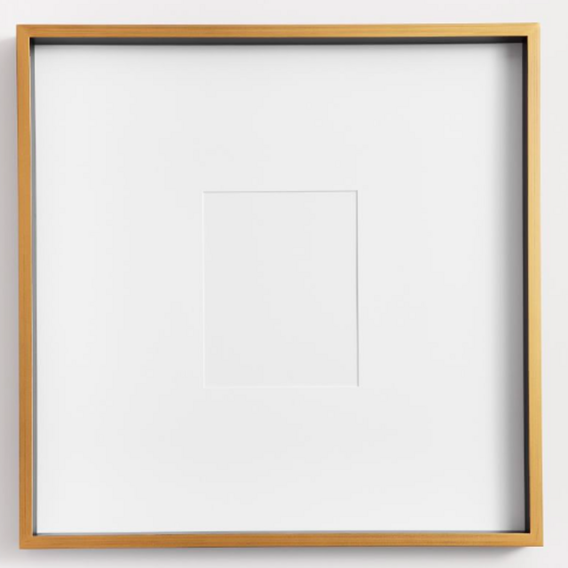 Seine Gallery Frames-Gold/Black 25x25