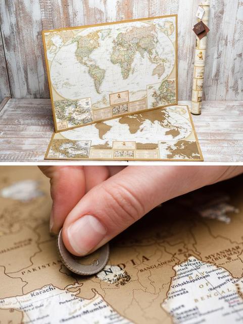 World Map Scratch Off Where You’ve Been