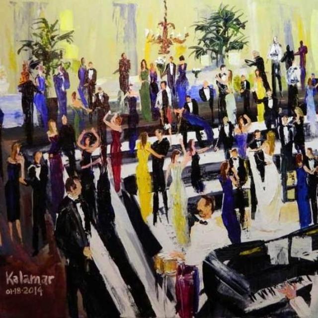 Wedding Day Painting