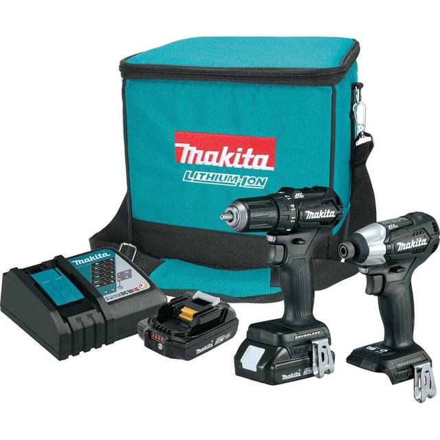 18-Volt LXT Lithium-Ion Sub-Compact Brushless Cordless 2-piece Combo Kit (Driver-Drill/ Impact Driver) 2.0Ah
