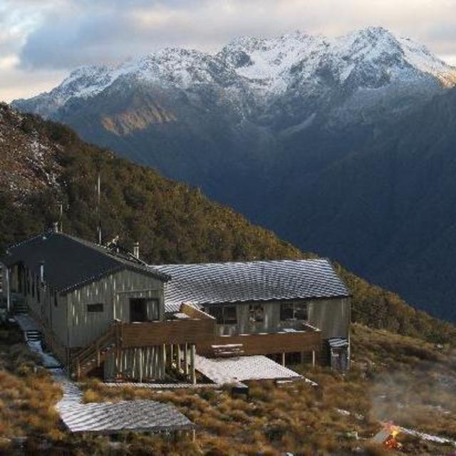 Huts on the Kepler Track