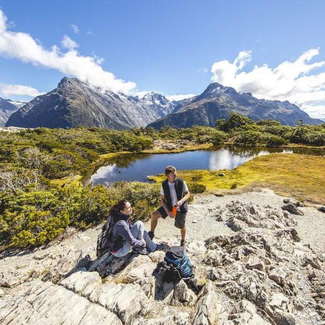 Huts on the Routeburn Track