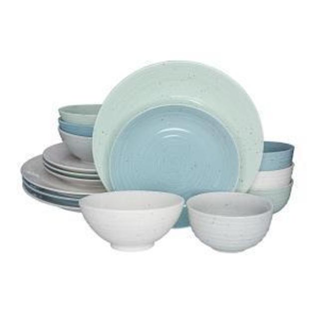 Siterra Mixed 16-Piece Dinnerware Set