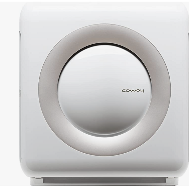 Coway Airmega AP-1512HH(W) True HEPA Purifier with Air Quality Monitoring, Auto, Timer, Filter Indicator, and Eco Mode, White