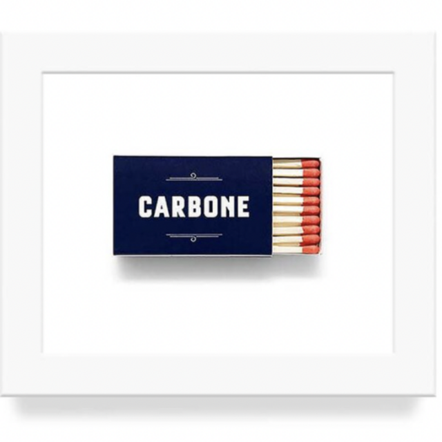 Carbone Framed Matchbook