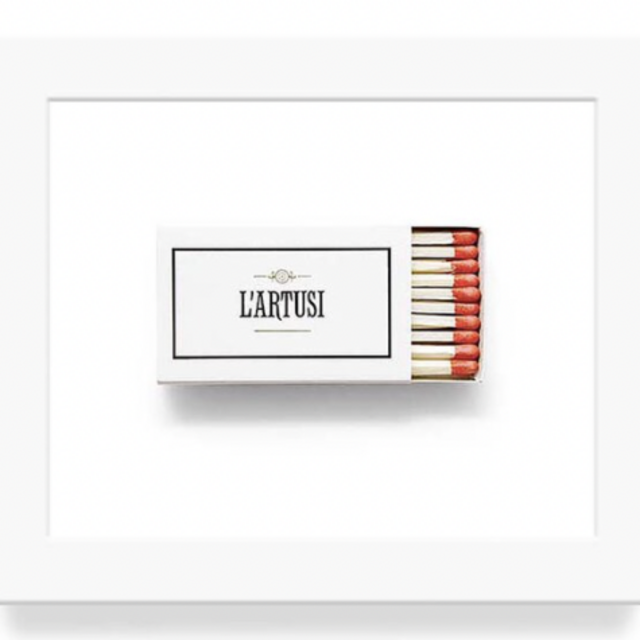 L'ARTUSI Framed Matchbook