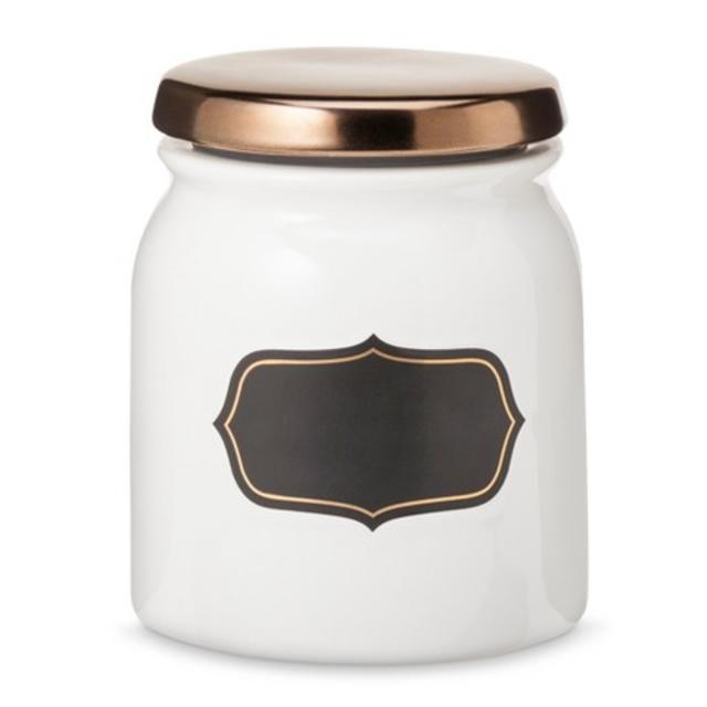 Medium Chalkboard Canister Threshold Wood Lid product details page