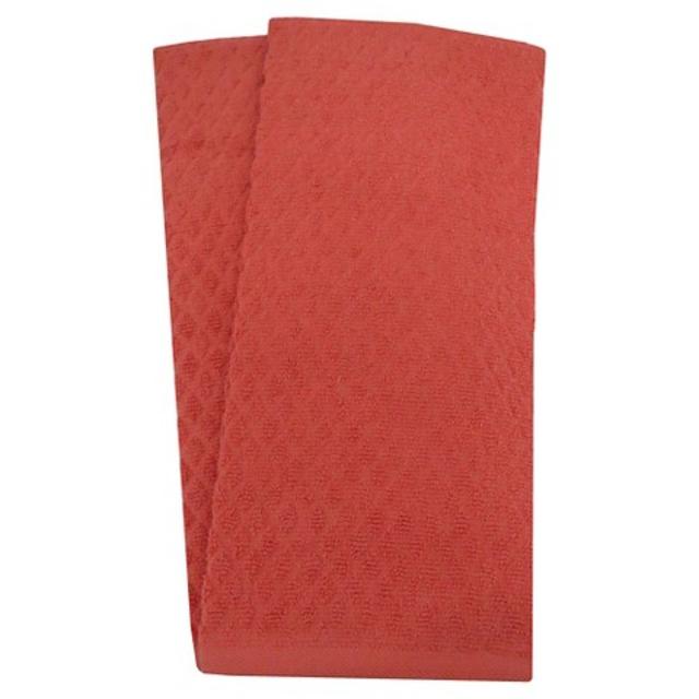 Threshold Kitchen Towel Terry Coral product details page