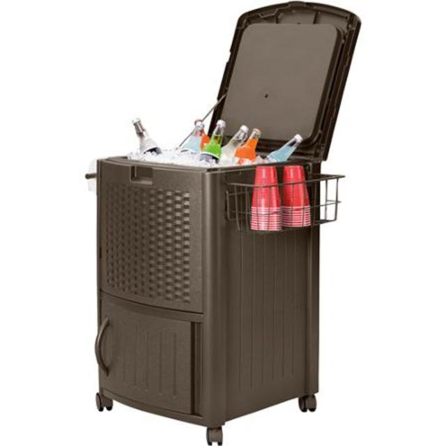 Suncast Resin Wicker Cooler