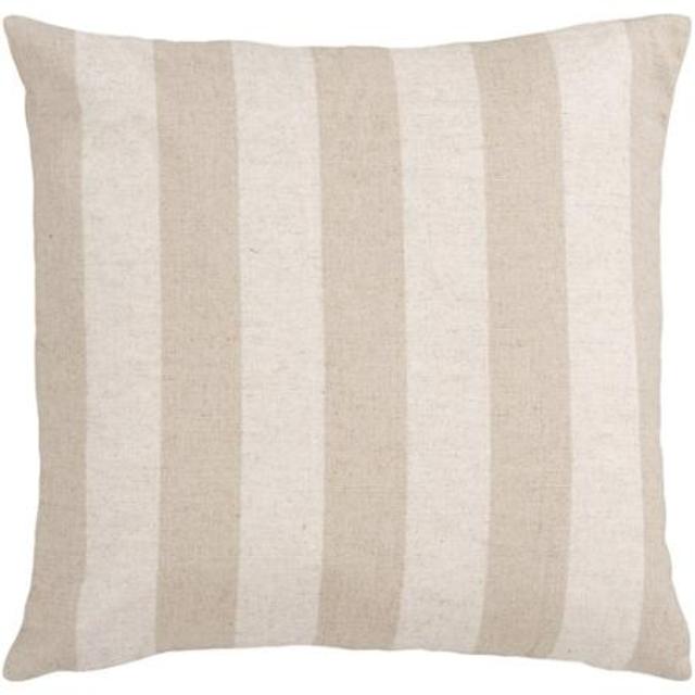 Libby Langdon Catlin Hand Crafted Straight-On Stripe Linen and Cotton Decorative ...