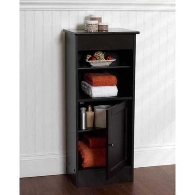 Zenith Products Linen Floor Stand, Espresso