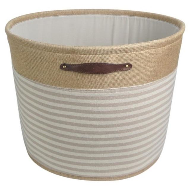 Threshold 16" EVA Basket Linen/Stripes product details page