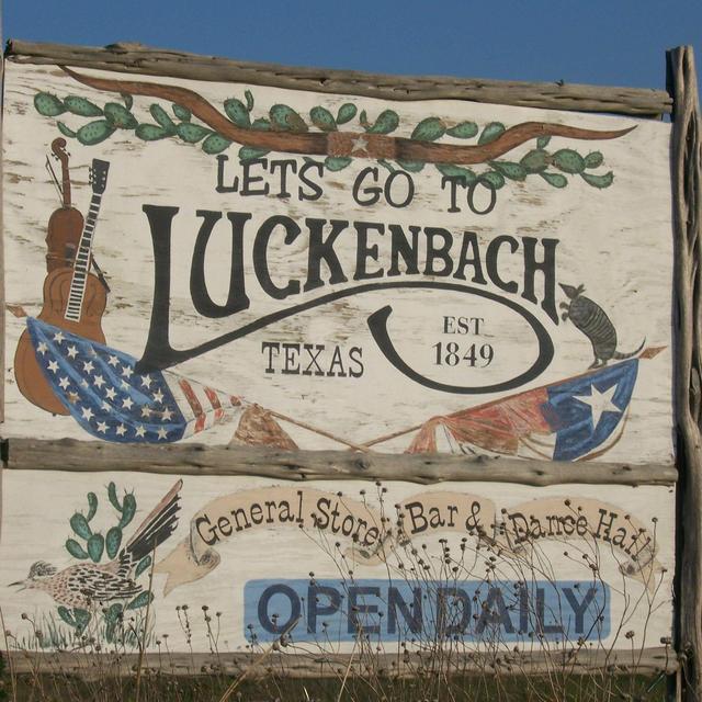Luckenbach, Texas: Round Trip Flights