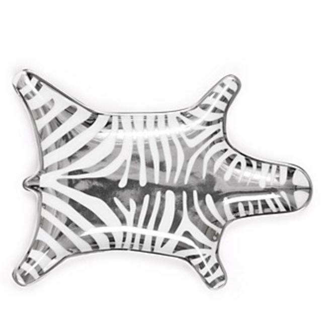 Jonathan Adler Metallic Zebra Dish