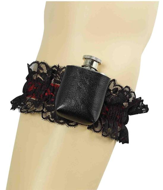 Forum Novelties Roaring 20's Gangster Girl Garter and Flask