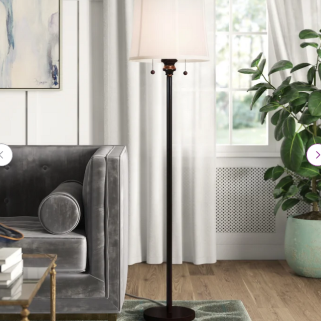 Shropshire 62" Floor Lamp - Oil-Rubbed Bronze
