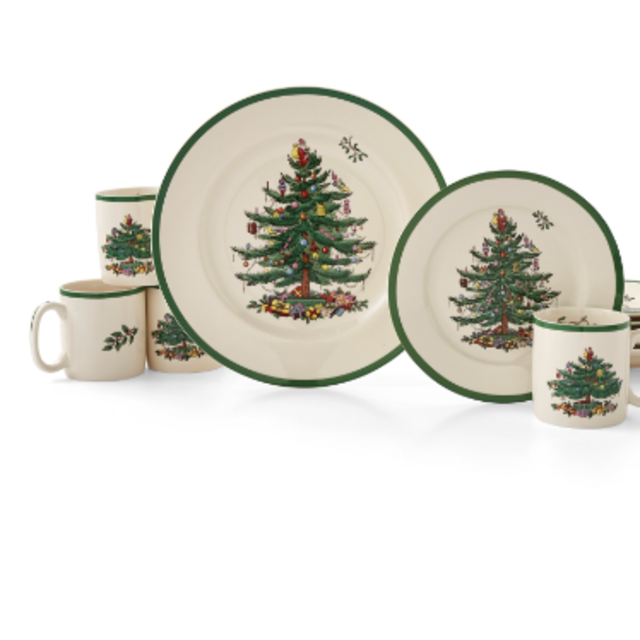 Spode Christmas Tree 12-Piece Set
