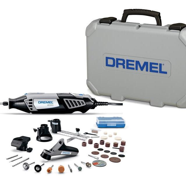 Dremel 4000-4/34 High Performance Rotary Tool Kit with Variable Speed Rotary Tool, 4 Attachments and 34 Accessories