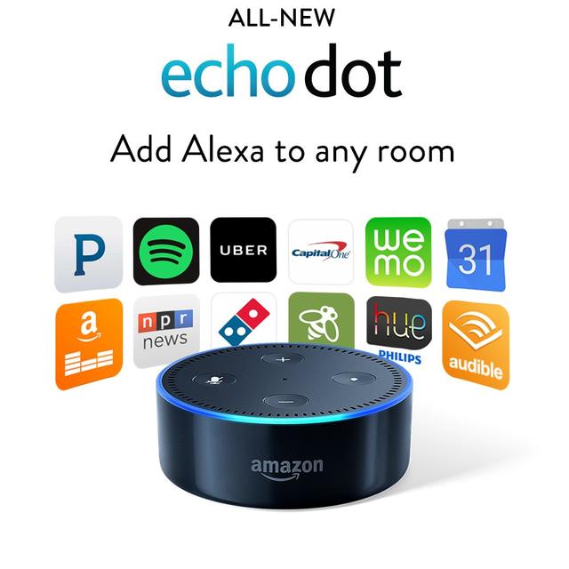 All-New Echo Dot (2nd Generation) - Black
