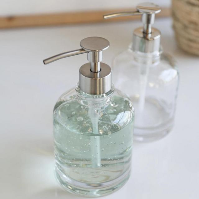 Derby Glass Soap Dispenser