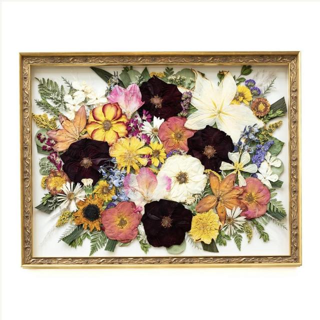 Pressed Wedding Bouquet