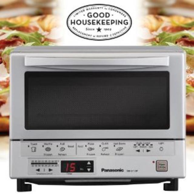 Panasonic NB-G110P Flash Xpress Toaster Oven, Silver