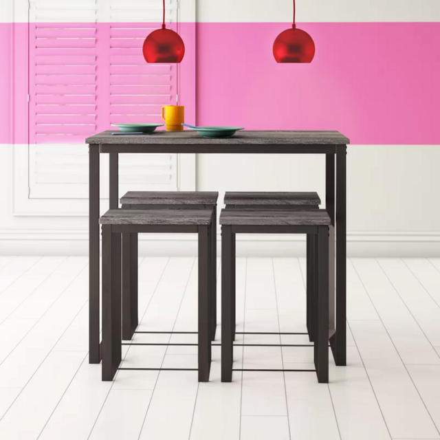 Sashe 4 - Person Counter Height Dining Set