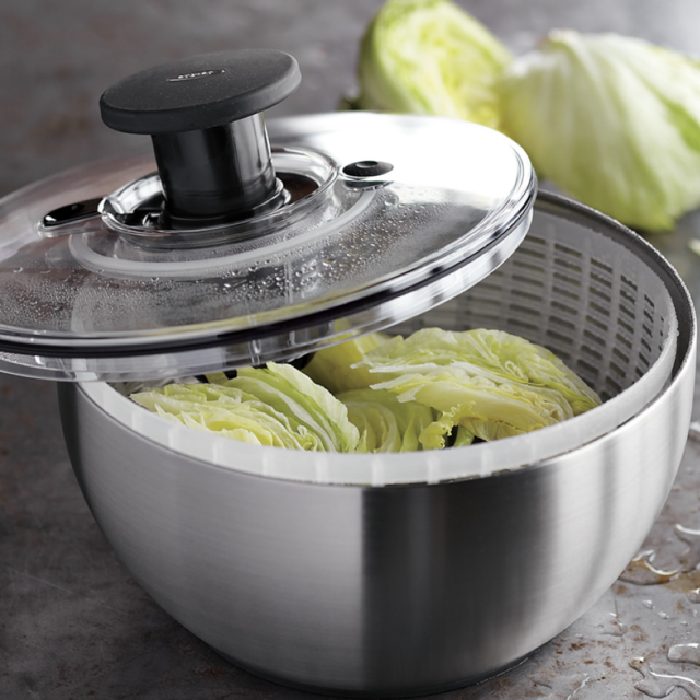 OXO Stainless-Steel Salad Spinner