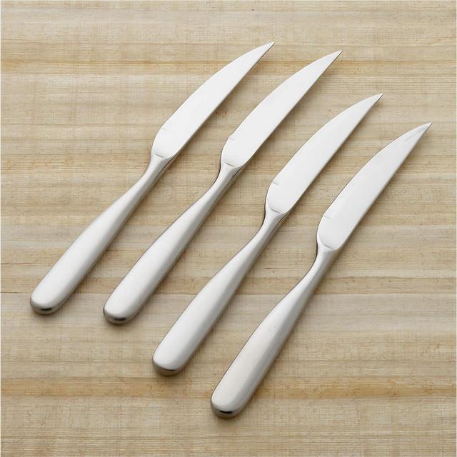 Stanton Satin Steak Knives, Set of 4