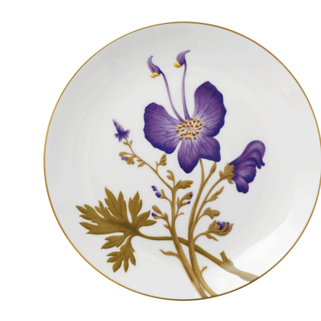 Plate Pansy